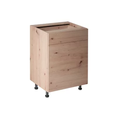 Unterschrank mit Schublade VALEN 1 – Breite 60 cm, Eiche handwerklich gefertigt