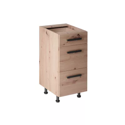 Unterschrank VALEN 2 – Breite 40 cm, Eiche, handgefertigt
