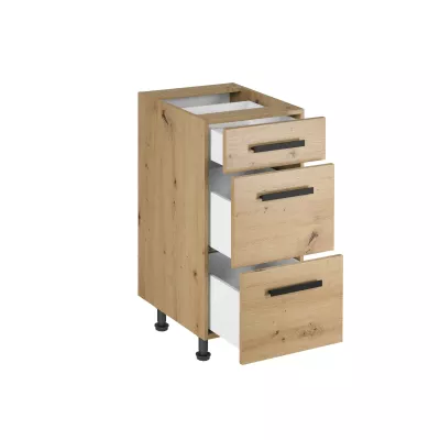 Unterschrank VALEN 2 – Breite 40 cm, Eiche, handgefertigt