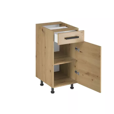 Unterschrank mit Schublade VALEN 2 – Breite 40 cm, Eiche handwerklich gefertigt