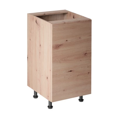 VALEN Unterschrank mit einer Tür – Breite 45 cm, Eiche handwerklich gefertigt