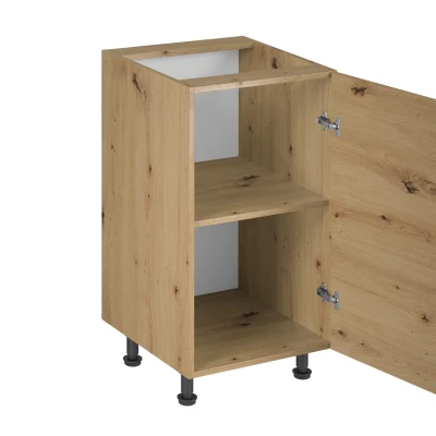 VALEN Unterschrank mit einer Tür – Breite 45 cm, Eiche handwerklich gefertigt