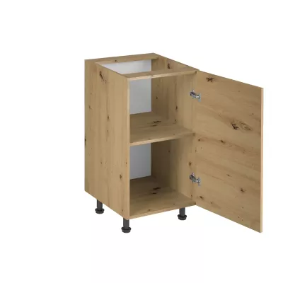 VALEN Unterschrank mit einer Tür – Breite 45 cm, Eiche handwerklich gefertigt