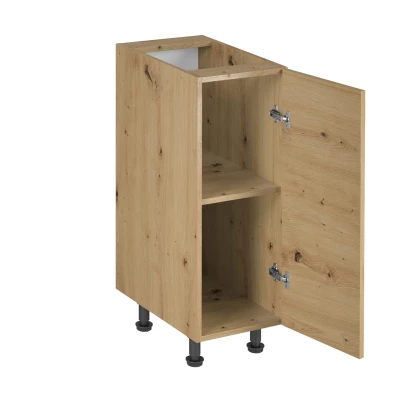 VALEN Unterschrank mit einer Tür – Breite 30 cm, Eiche handwerklich gefertigt