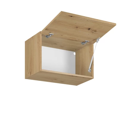 Oberschrank mit Flügeltüren VALEN – Breite 60 cm, Eiche (handwerklich gefertigt)