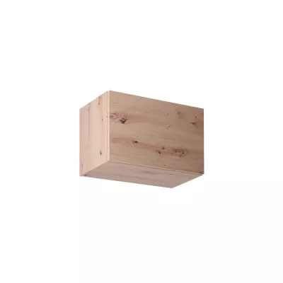 Oberschrank mit Flügeltüren VALEN – Breite 80 cm, Eiche (handwerklich gefertigt)