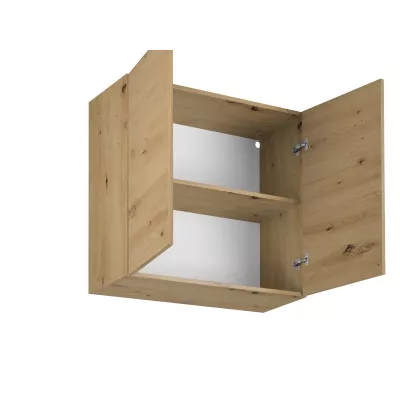 Küchenoberschrank VALEN – Breite 80 cm, Eiche handwerklich gefertigt