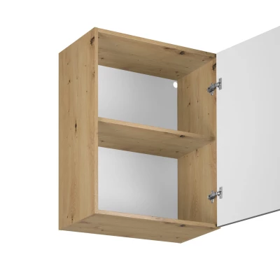 Küchenoberschrank VALEN – Breite 60 cm, Eiche handwerklich / Graubeige