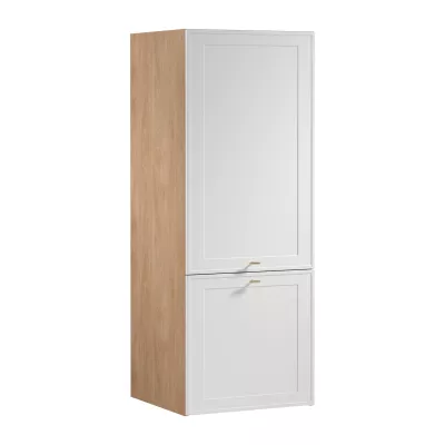 Küchenoberschrank SALERNO – Breite 60 cm, Eiche/Weiß