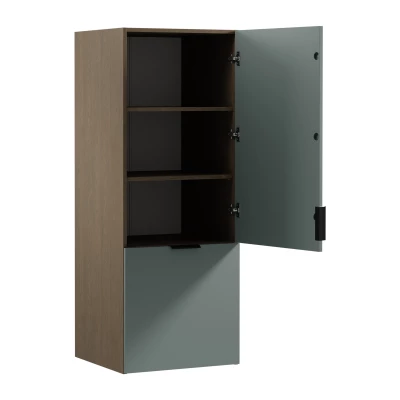Küchenoberschrank SALERNO – Breite 60 cm, Farbe: Baltic Storm / Grün