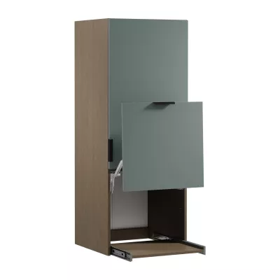 Küchenoberschrank SALERNO – Breite 60 cm, Farbe: Baltic Storm / Grün