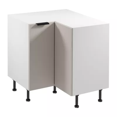 Unterschrank SALERNO - 84x84 cm, weiß/beige
