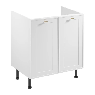 SALERNO Unterschrank für Spüle – Breite 80 cm, weiß
