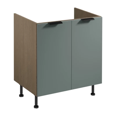 Unterschrank SALERNO – Breite 80 cm, Farbe: Baltic Storm / Grün