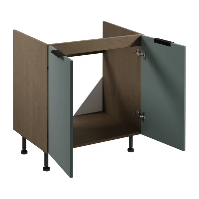 Unterschrank SALERNO – Breite 80 cm, Farbe: Baltic Storm / Grün