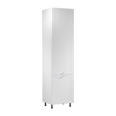 Schrank für Einbaukühlschrank SALERNO – Breite 60 cm, weiß