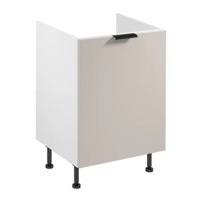SALERNO Spülenunterschrank – Breite 60 cm, weiß/beige