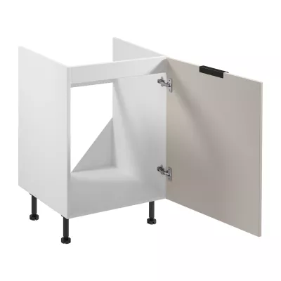 SALERNO Spülenunterschrank – Breite 60 cm, weiß/beige
