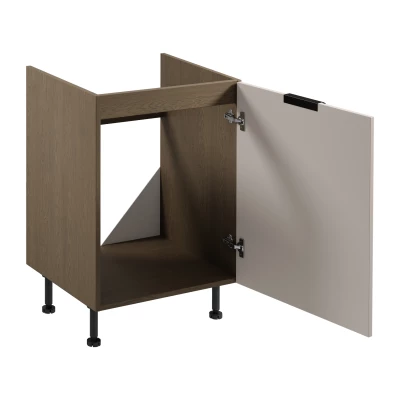 SALERNO Spülenunterschrank – Breite 60 cm, Baltic Storm / Beige