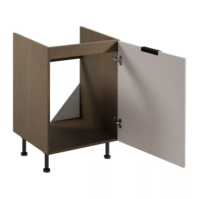 SALERNO Spülenunterschrank – Breite 60 cm, Baltic Storm / Beige