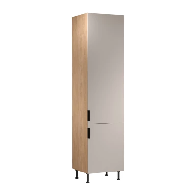 SALERNO Küchenschrank – Breite 60 cm, Eiche/Beige