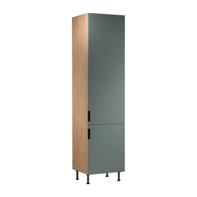 Küchenschrank SALERNO – Breite 60 cm, Eiche/Grün