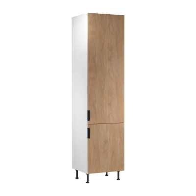 SALERNO Küchenschrank – Breite 60 cm, weiß/Eiche