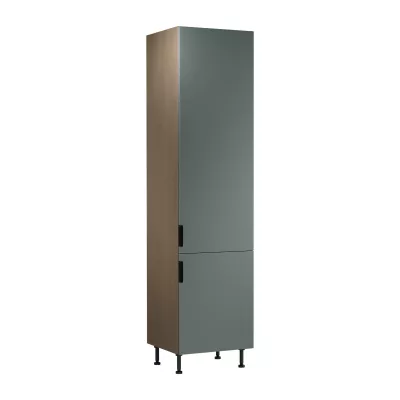 SALERNO Kühlvitrine – Breite 60 cm, Farbe: Baltic Storm / Grün