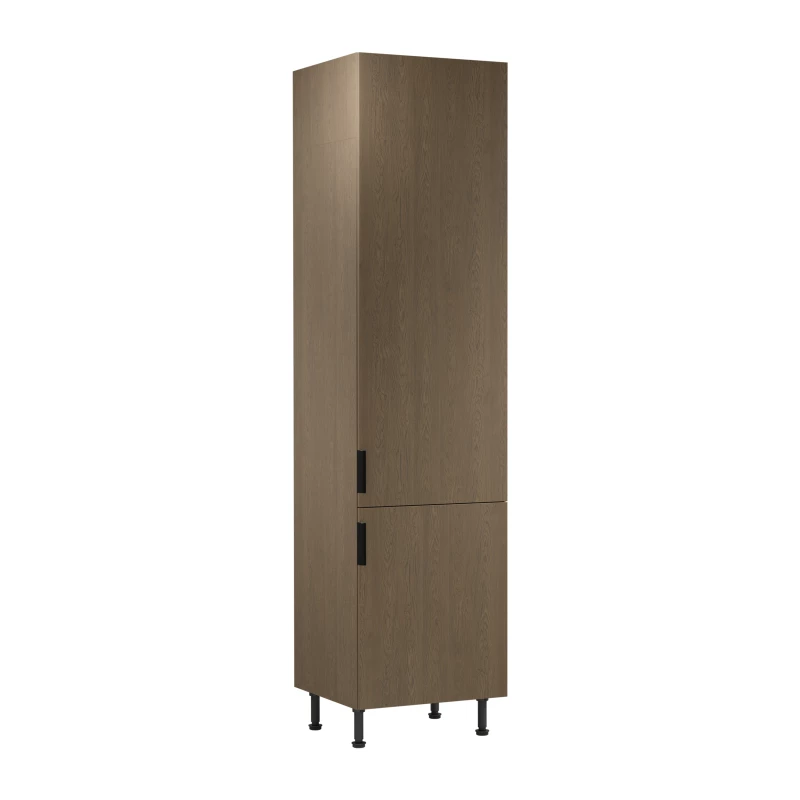 Hoher Küchenschrank SALERNO - Breite 60 cm, baltischer Sturm