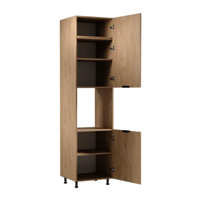 Backofenschrank SALERNO – Breite 60 cm, Eiche