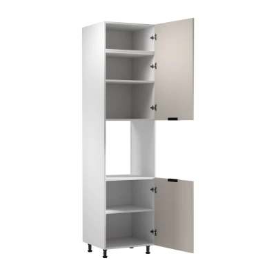 Backofenschrank SALERNO – Breite 60 cm, weiß/beige