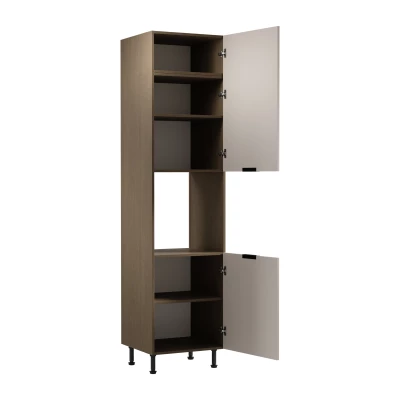Backofenschrank SALERNO – Breite 60 cm, Baltic Storm / Beige
