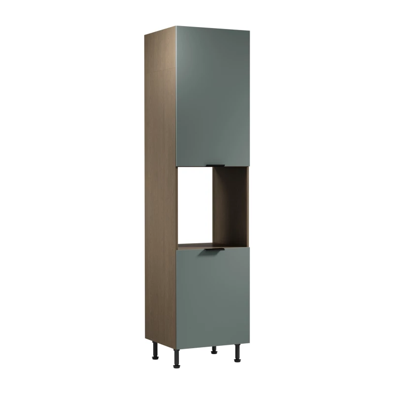 Backofenschrank SALERNO – Breite 60 cm, Baltic Storm / Grün