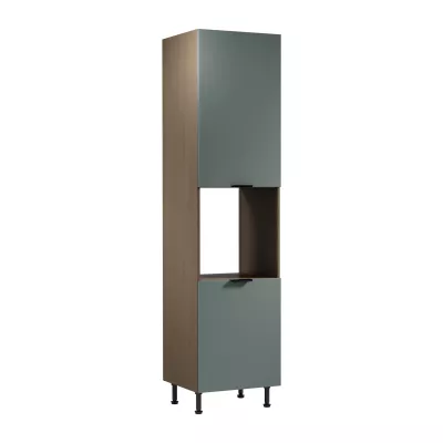 Backofenschrank SALERNO – Breite 60 cm, Baltic Storm / Grün