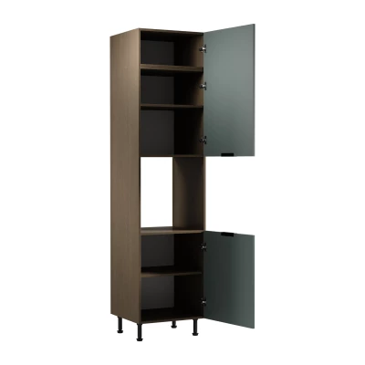 Backofenschrank SALERNO – Breite 60 cm, Baltic Storm / Grün