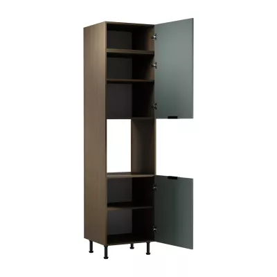 Backofenschrank SALERNO – Breite 60 cm, Baltic Storm / Grün