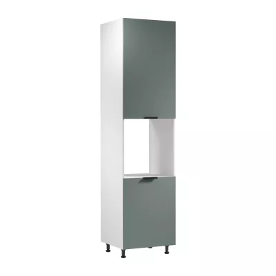 Backofenschrank SALERNO – Breite 60 cm, weiß/grün