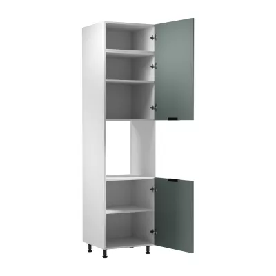 Backofenschrank SALERNO – Breite 60 cm, weiß/grün