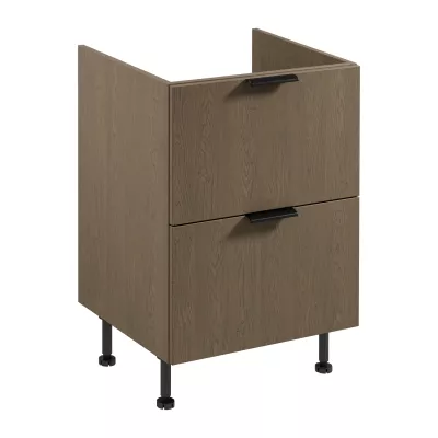 Untere Schublade des Küchenschranks SALERNO - Breite 60 cm, baltischer Sturm