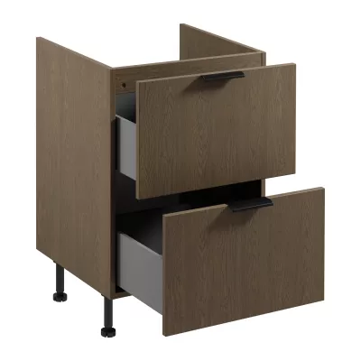 Untere Schublade des Küchenschranks SALERNO - Breite 60 cm, baltischer Sturm