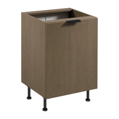 Unterschrank SALERNO mit einer Tür – Breite 60 cm, baltische Sturm