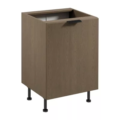 Unterschrank SALERNO mit einer Tür – Breite 60 cm, baltische Sturm