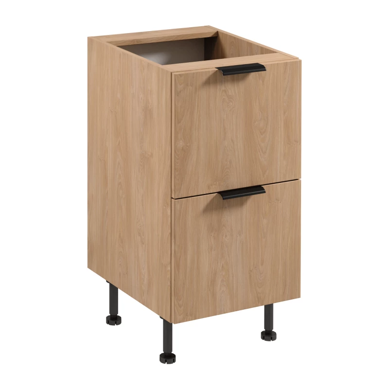 Unterschrank SALERNO – Breite 45 cm, Eiche