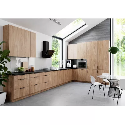 Unterschrank SALERNO – Breite 45 cm, Eiche