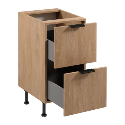 Unterschrank SALERNO – Breite 45 cm, Eiche