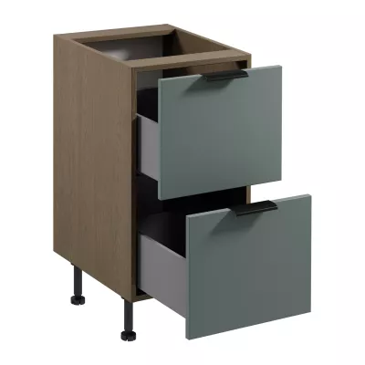 Unterschrank SALERNO – Breite 45 cm, Farbe: Baltic Storm / Grün