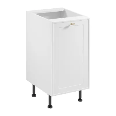 Unterschrank SALERNO mit einer Tür – Breite 45 cm, weiß