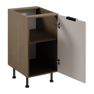 Unterschrank SALERNO mit einer Tür – Breite 45 cm, Farbe: Baltic Storm / Beige