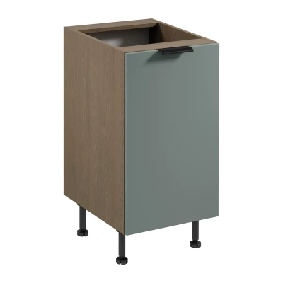 Unterschrank SALERNO mit einer Tür – Breite 45 cm, Farbe: Baltic Storm / Grün