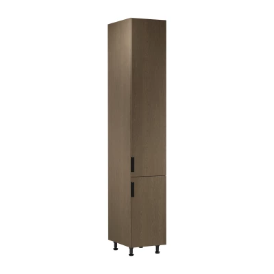 Hoher Küchenschrank SALERNO - Breite 40 cm, baltischer Sturm